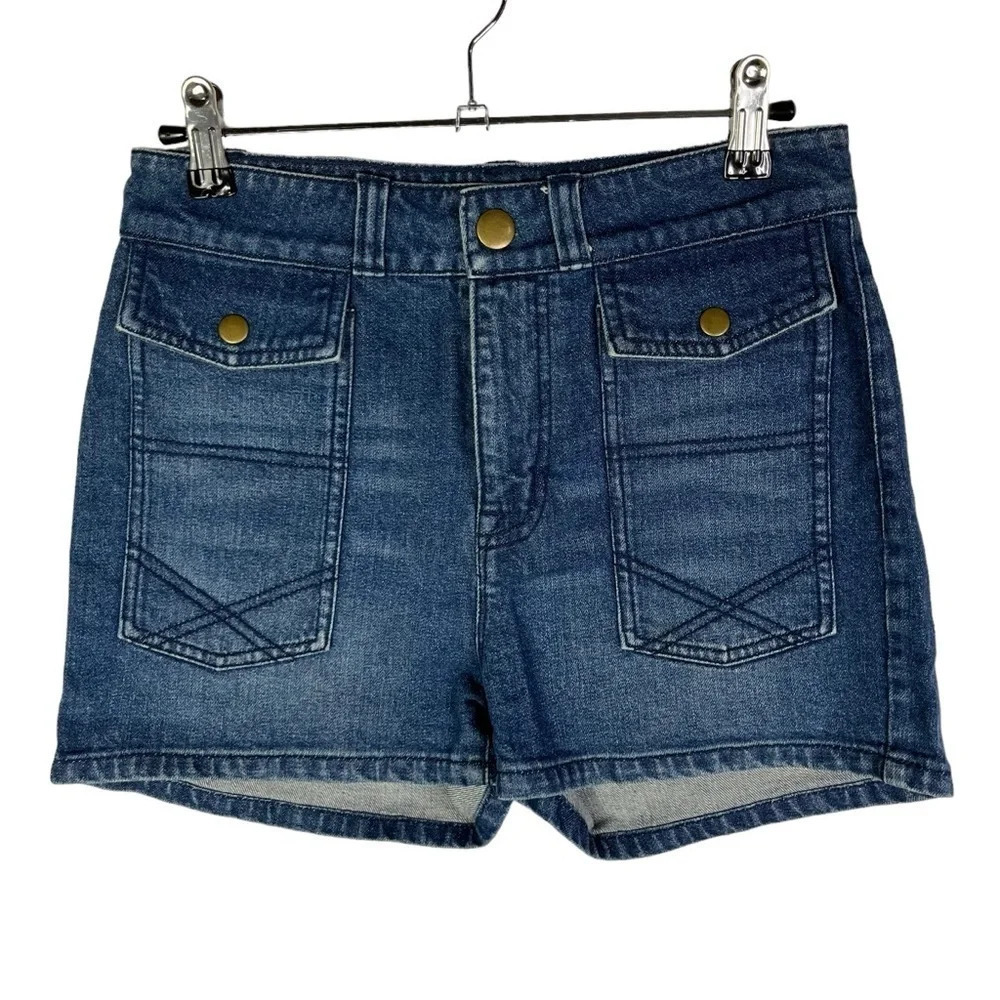 Urban Outfitters BDG Dark Blue High Rise Denim Shorts 26
